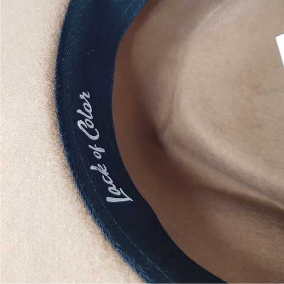 Lack Of Color Caramel Tan Rancher Hat Medium 57cm Wool Western BNWT - Picture 8 of 10